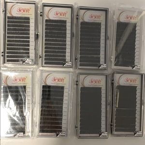 Individual lashes for eyelash extensions 0.15 C